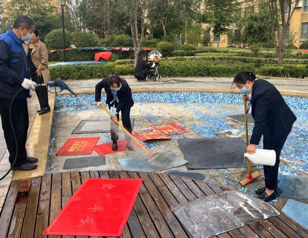 天正中央大街开展便民服务日专项行动，让家园更有温度