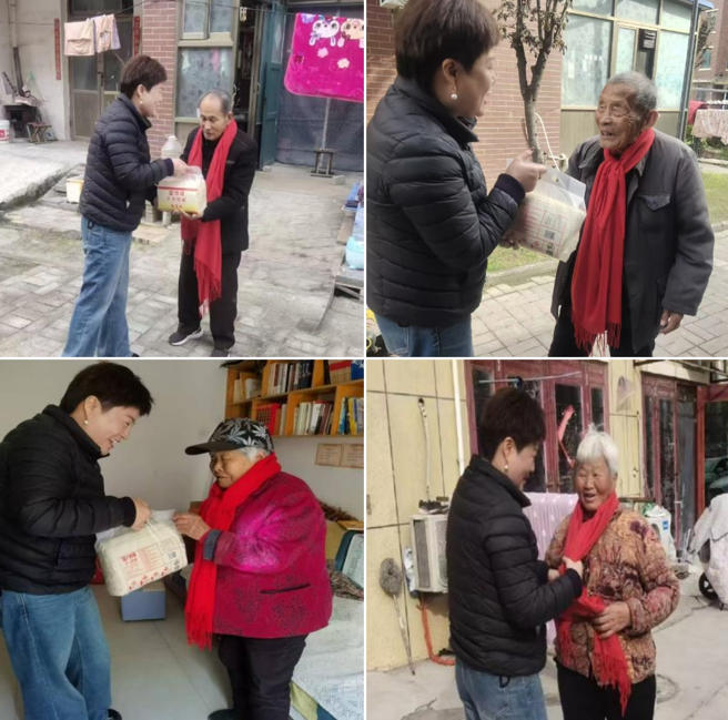 永顺.国际花园开展“情暖重阳 心系长辈”慰问活动