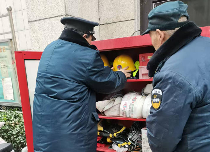 永顺·国际花园：抓实春季消防设施检查   筑牢小区安全防线