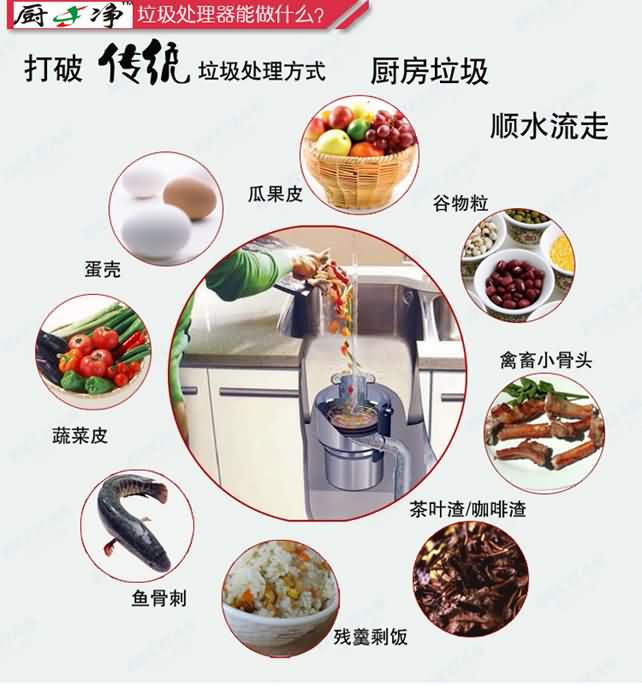 食物废物处理器合适我国吗？