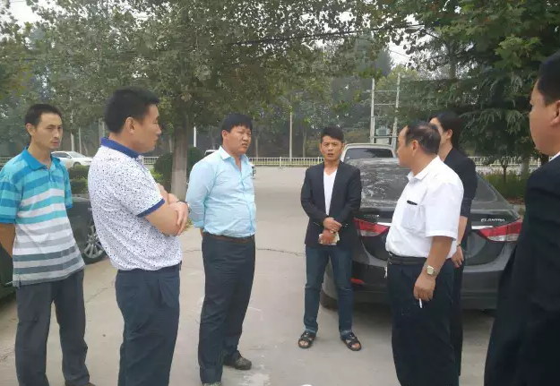 集团迎接河北省石家庄平山镇等观摩考察