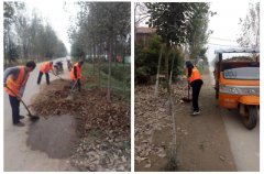 银湾集团▏曹县区域环卫项目协同当地政府共同打响秋收清场战
