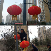 银湾集团｜物业专题：港湾新城张灯结彩迎新春 喜气洋洋过新年