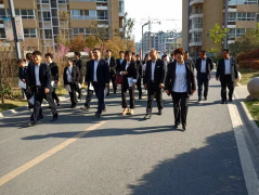 银湾集团｜党建专题：港湾新城小区迎接同行物业企业观摩交流党建工作