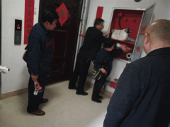 银湾集团｜物业专题：怡欣花园小区开展防火安全巡查 多措并举确保小区安全