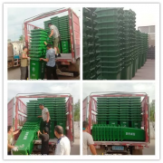 银湾集团｜环卫专题：银湾集团及时更新和补充东明城乡、城区和国省道垃圾桶 实际行动推动环境卫生工作常态化