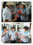 银湾集团｜物业专题：怡欣花园物业熬制绿豆汤并发放西瓜降暑 炎炎夏日送清凉