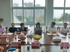 山东省物业管理协会轮值会长刘德明一行莅临市物协指导工作